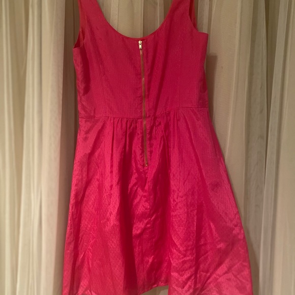 Hot pink Vineyard Vines cocktail dress - Picture 5 of 8